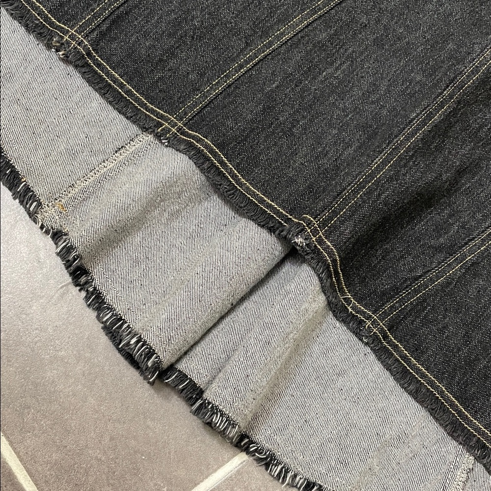 Pilcro Denim Puddle Maxi Skirt 2 - Picture 7 of 12